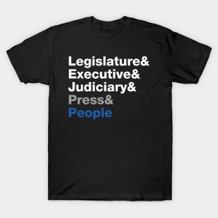 The 5 Branches of Government T-Shirt